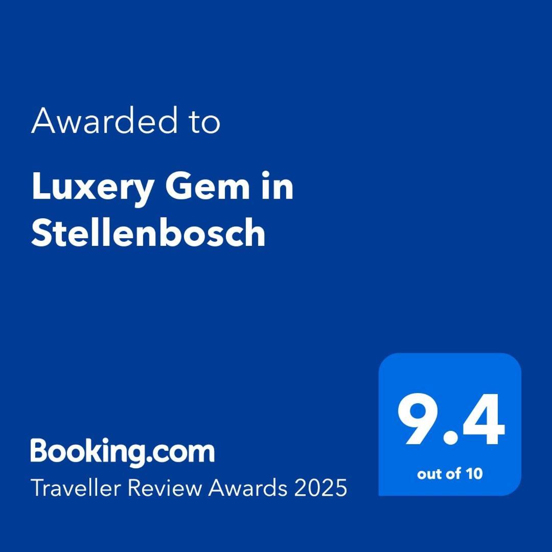 Luxery Gem In Stellenbosch Lägenhet Exteriör bild
